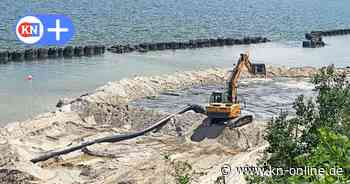 Kiel-Schilksee: Der Strand bekommt neuen Sand
