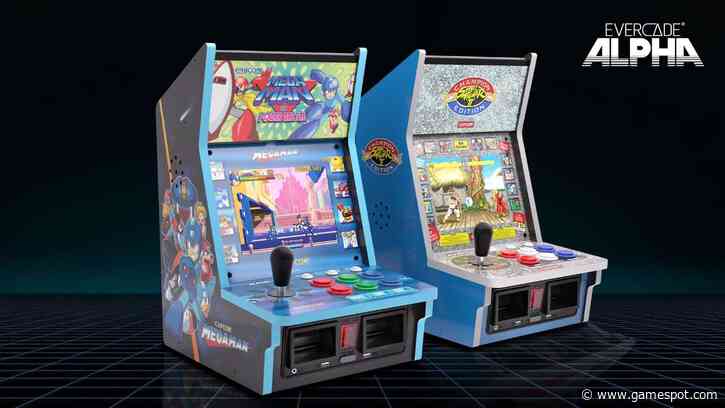 Evercade Is Making Street Fighter And Mega Man Countertop Arcade Cabinets