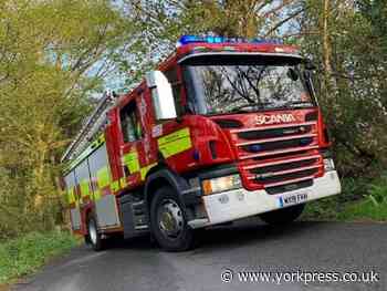 Harrogate: Vehicle leaks 20 litres of fuel in Plompton