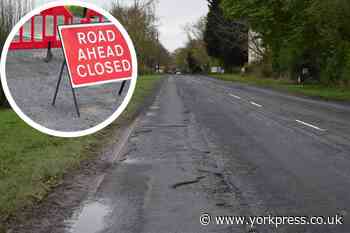 Pothole work for Elvington Lane and Bishopthorpe Road repair