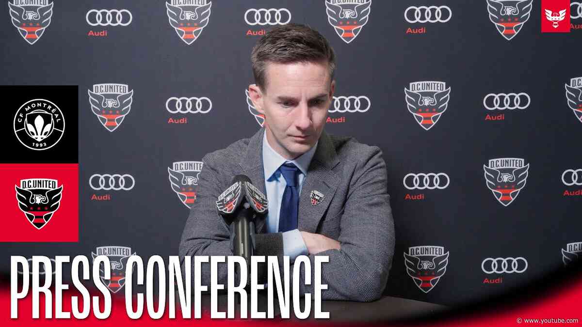 Troy Lesesne Post-Match Press Conference | CF Montréal vs. D.C. United | MLS 2024