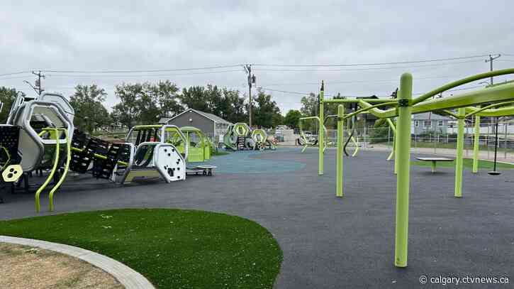 Accessibility on display at this inclusive playground in N.E. Calgary