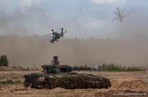 Quadriga 2024: Bundeswehr setzt den Schlusspunkt in Litauen beim größten NATO Manöver seit dem Kalten Krieg - Generalinspekteur bekräftigt Bündnissolidarität an der NATO Ostflanke