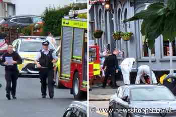 Chatterton Road Bromley chemical attack: Pictures from scene