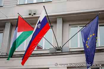 Slovenia's government endorses recognition of a Palestinian state, sends to parliament for approval