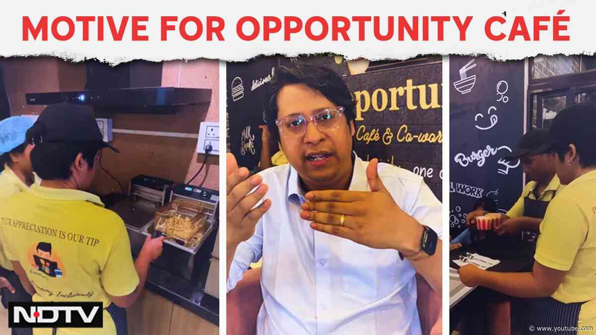 Motive Behind Opening Opportunity Cafe
