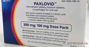 B.C. becomes 1st province in Canada to pay for Paxlovid