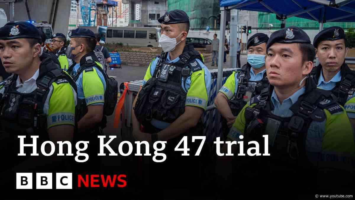Hong Kong convicts 14 democracy activists in biggest national security case | BBC News