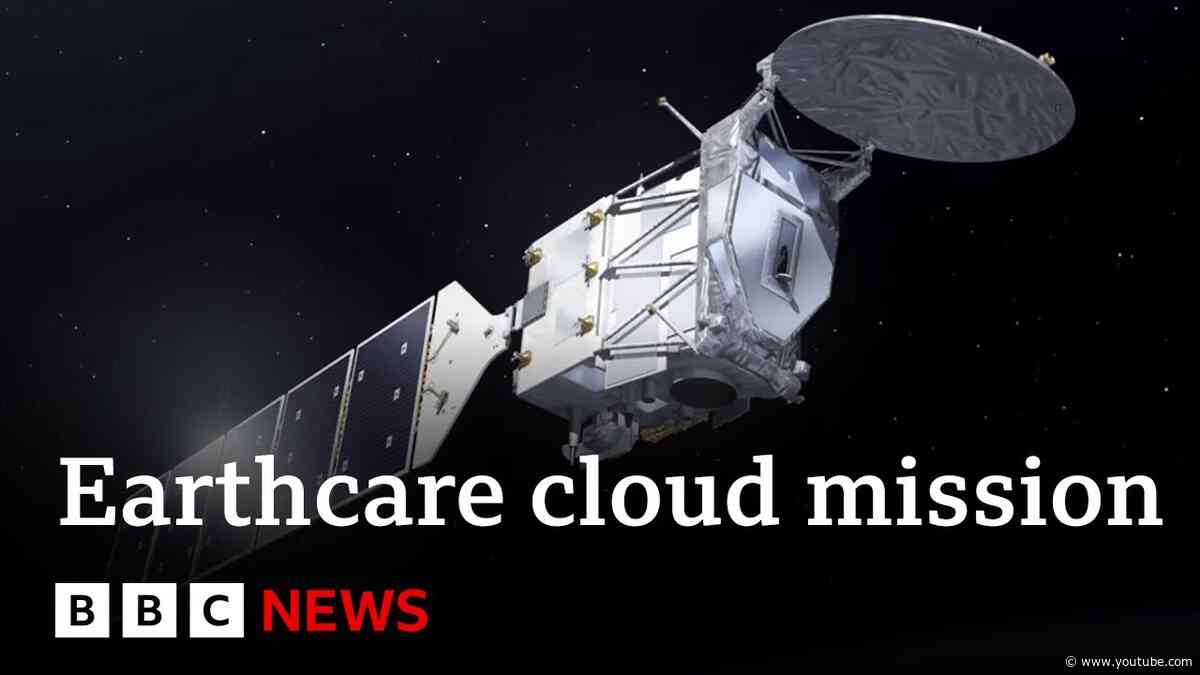 European-Japanese satellite blasts off to space | BBC News
