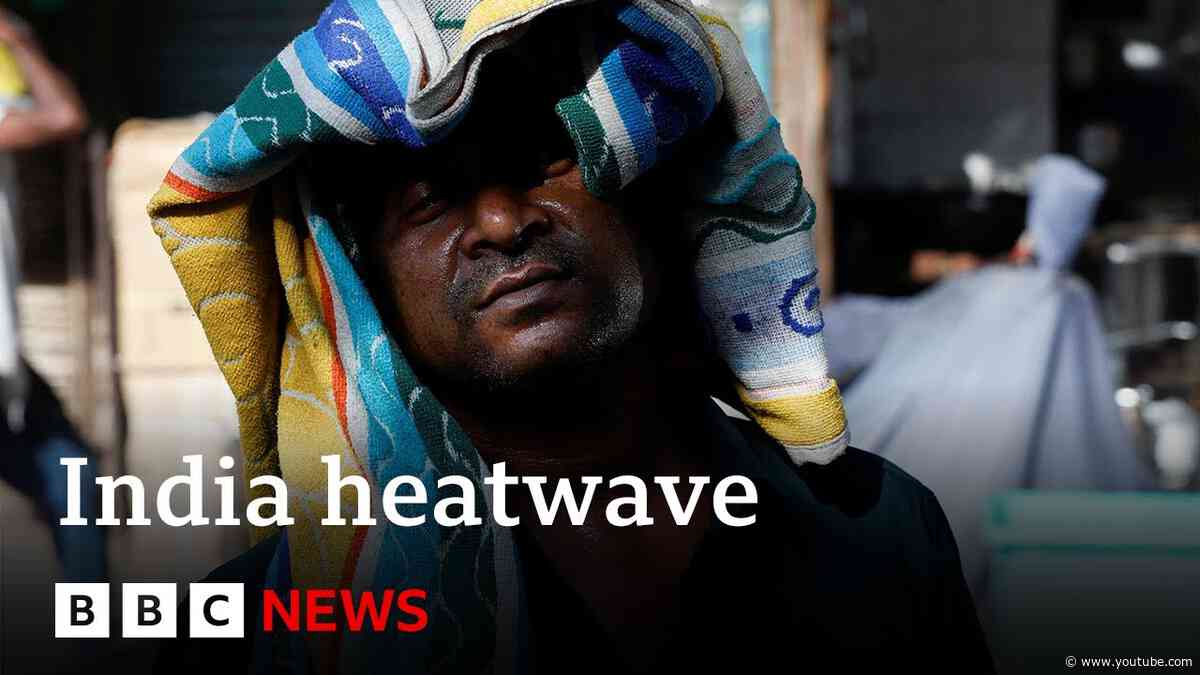 India heatwave sees temperatures rise above 50C | BBC News