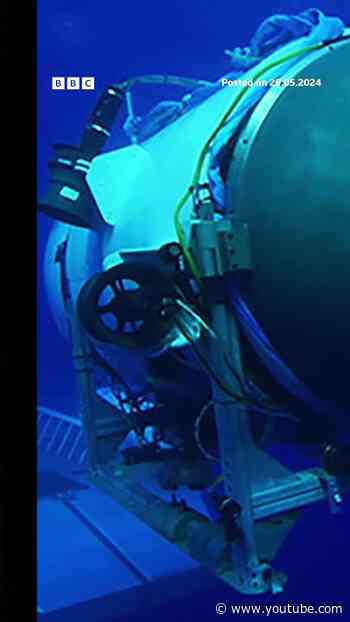 A billionaire is planning to travel in a submersible to the Titanic wreck. #Titanic #BBCNews