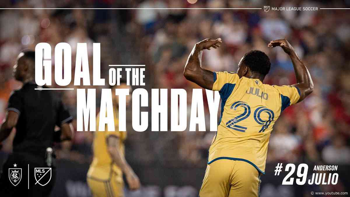 GOAL OF THE MATCHDAY: Anderson Julio at DALvsRSL 05/25/24