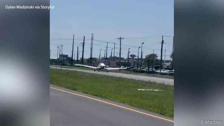 WATCH: Plane makes emergency landing on South Carolina highway