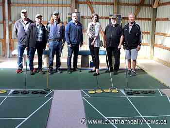 Shuffleboard club celebrates upgrades, Community Living partnership