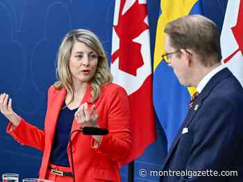 Canada may support policy allowing Ukraine to use NATO arms inside Russia: Joly