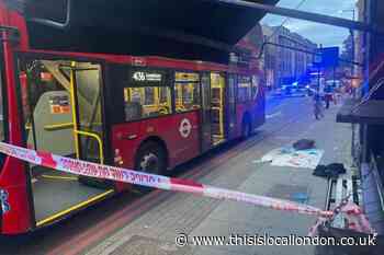 Camberwell New Road Lewisham bus stabbing: Man in hospital