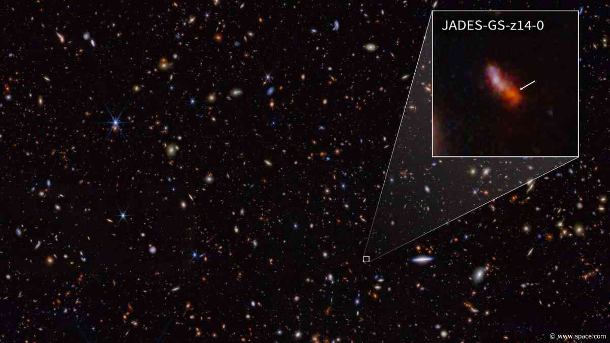 James Webb Space Telescope spots the 2 earliest galaxies ever seen (image)