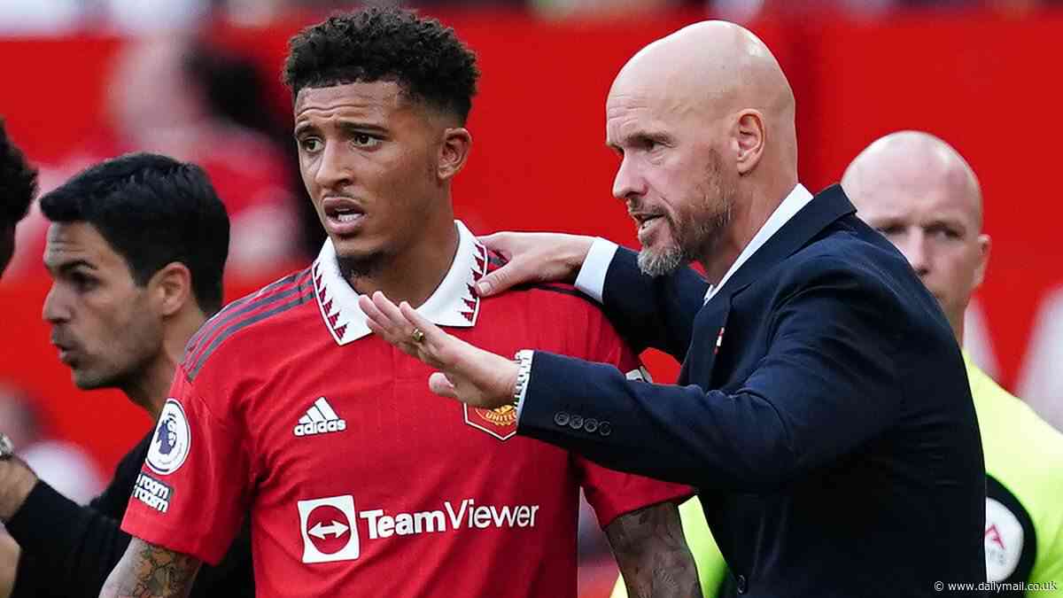 Man United coach Benni McCarthy explains why Jadon Sancho has still not apologised to Erik ten Hag as he lifts lid on feud which saw winger sent on loan to Dortmund
