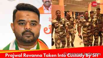 JDS MP Prajwal Revanna Arrested By Karnataka SIT At Bengaluru Airport