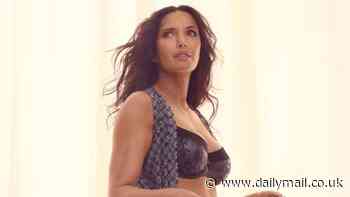 Padma Lakshmi proudly proclaims she has entered her 'sexual peak' at 53 while posing in her new lingerie line