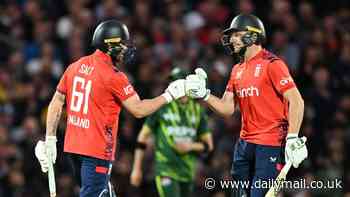 England cruise to a sparkling victory over Pakistan by seven wickets, with Phil Salt scoring 45 in their final T20 outing ahead of the World Cup