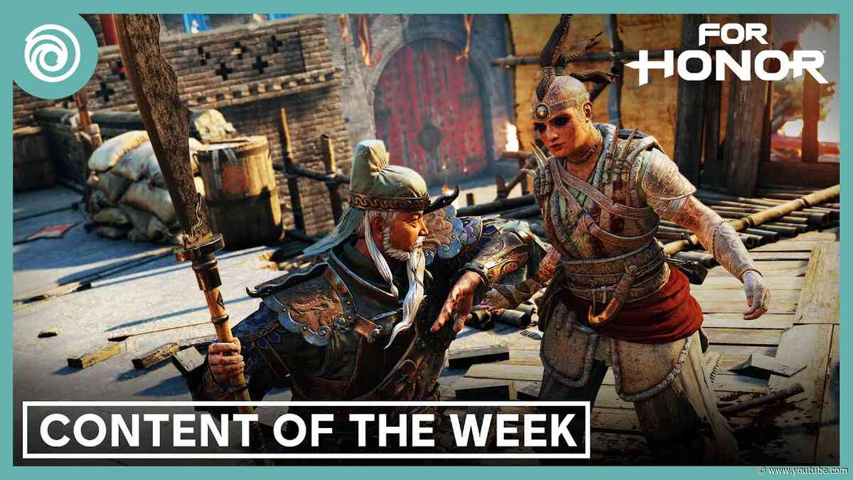 For Honor : Content Of The Week - 30 May