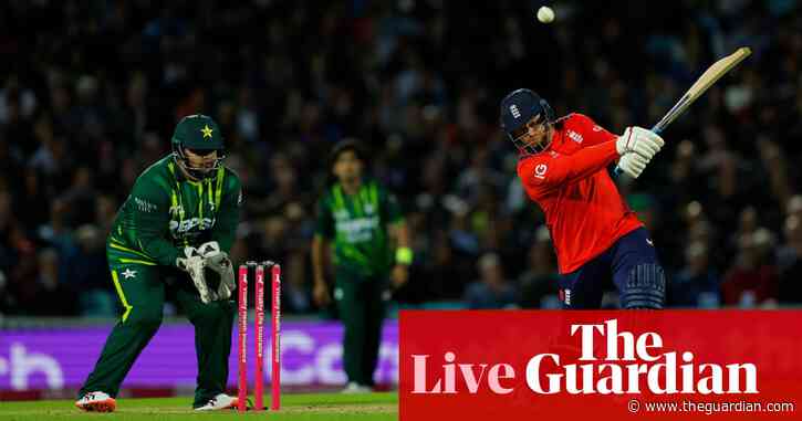 England v Pakistan: fourth men’s T20 cricket international – as it happened