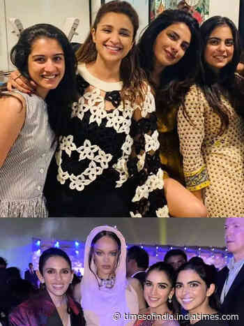 Times when Radhika Merchant hung out with celebs