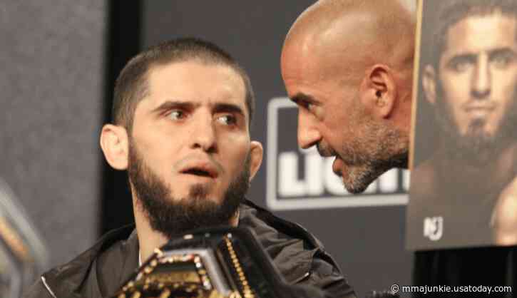 UFC 302 press conference: Best photos from Newark