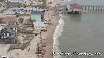 Part of Rodanthe beach reopens after house collapses into ocean