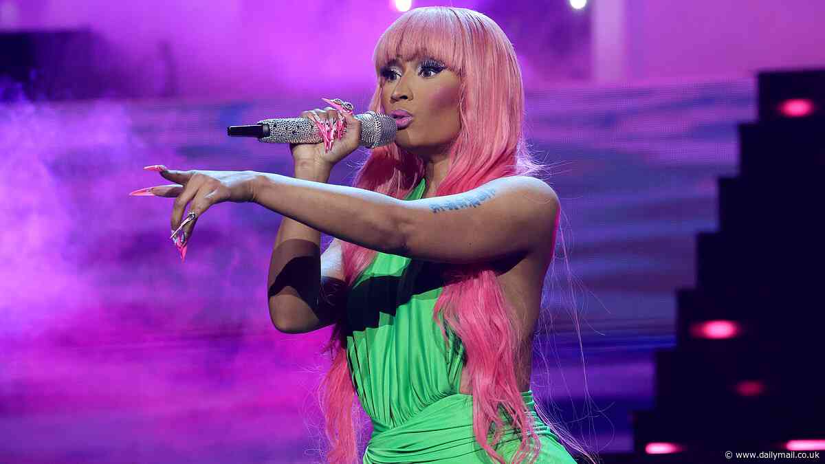 Nicki Minaj's sold out gig at Manchester's Co-op Live finally goes off without a hitch after fans started queuing at 4am - but thousands more left disappointed as the star's Amsterdam show is cancelled following her drugs arrest