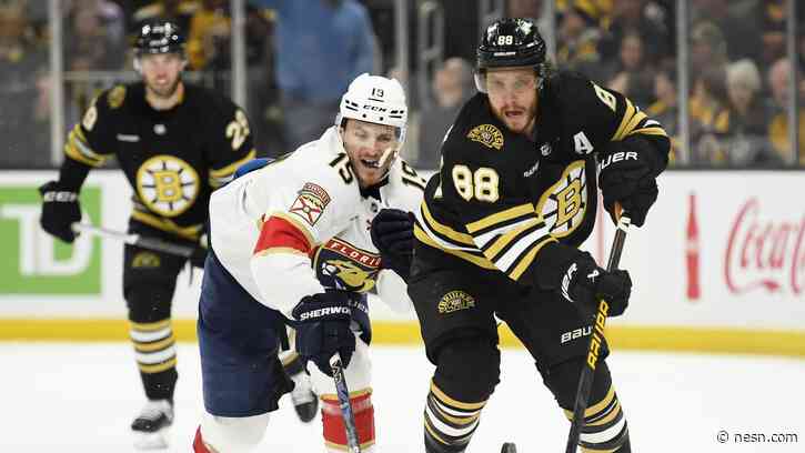 Bruins Star David Pastrnak Gives Inside Details On Fight With Matthew Tkachuk