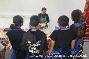 Food festival and classes for children in Bradford