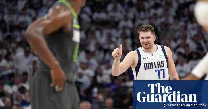 Luka Dončić’s 36 power Mavericks into NBA finals with Game 5 rout of Wolves