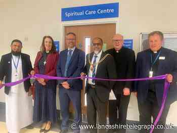 New multi-faith centre opens at Burnley General Hospital