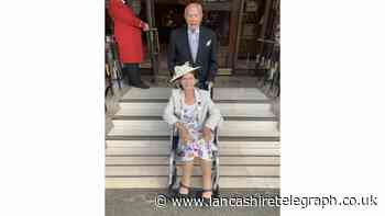 Accrington couple visit Buckingham Palace Garden party