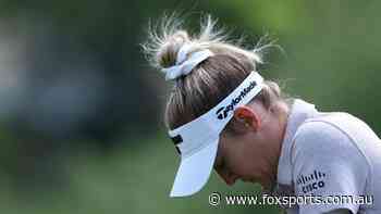 Nelly Korda made a 10 on her third hole as Aussie Minjee Lee started the US Open strong