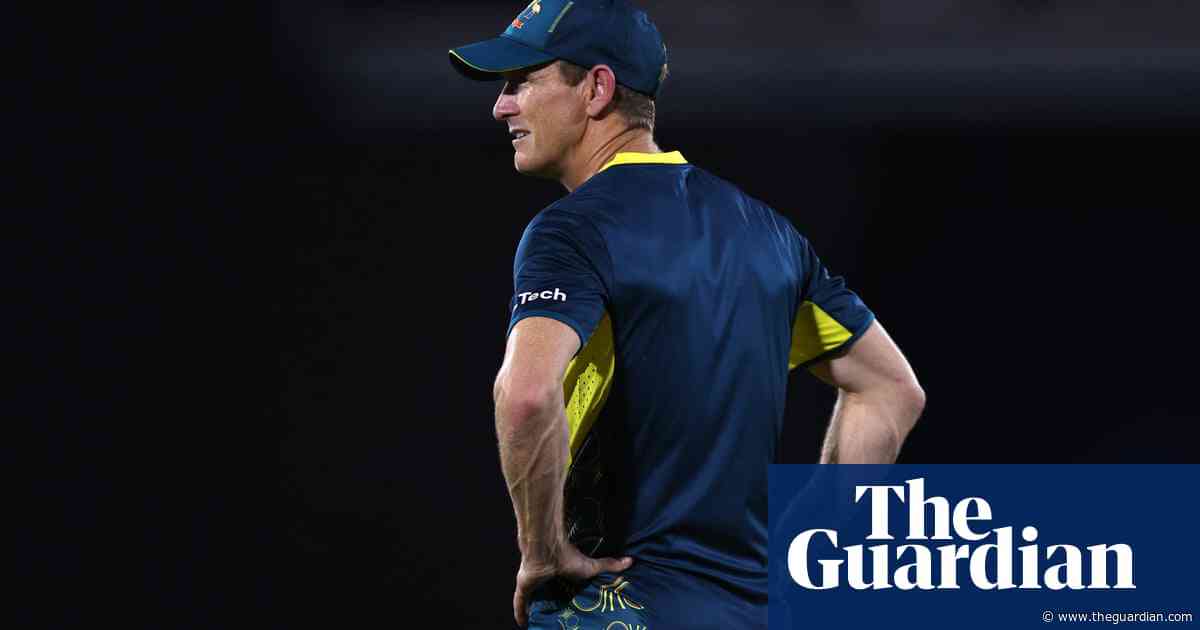 Support staff again forced to play as Australia lose T20 World Cup warm-up
