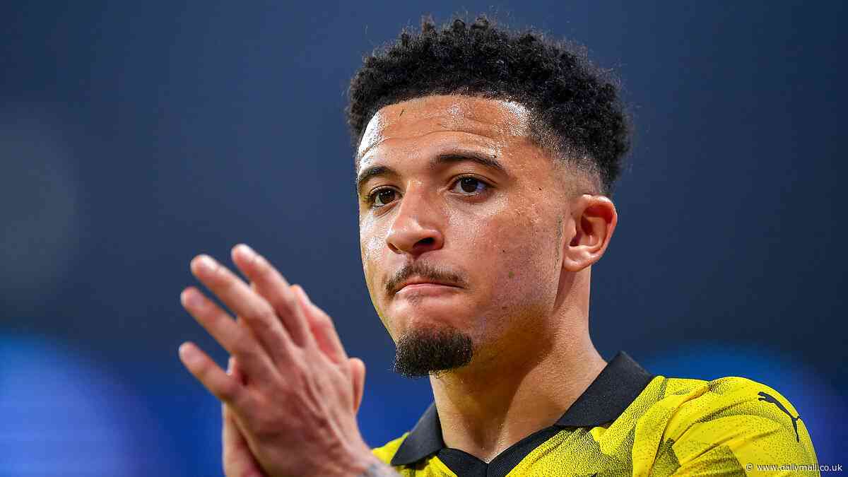 Jadon Sancho insists he's doing everything to become 'a better player' as the Borussia Dortmund star eyes glory in the Champions League final... and admits it was 'hard' to get over Euro 2020 shootout final heartbreak