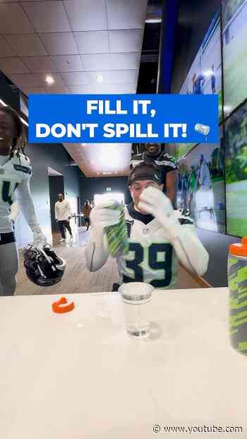 Fill It, Don’t Spill It | Seahawks Shorts