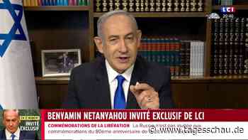 Netanyahu rechtfertigt im französischen TV zivile Opfer in Gaza