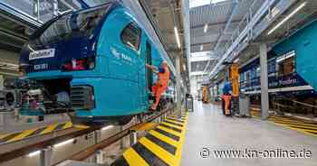 Bahnwerk Rendsburg: Hier werden die Akku-Züge von Erixx fit gehalten