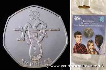 Rare Royal Mint Blue Peter 50p coin sells for £267 on eBay