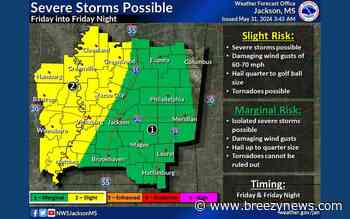 Stormy, Wet Weekend Expected in This Area