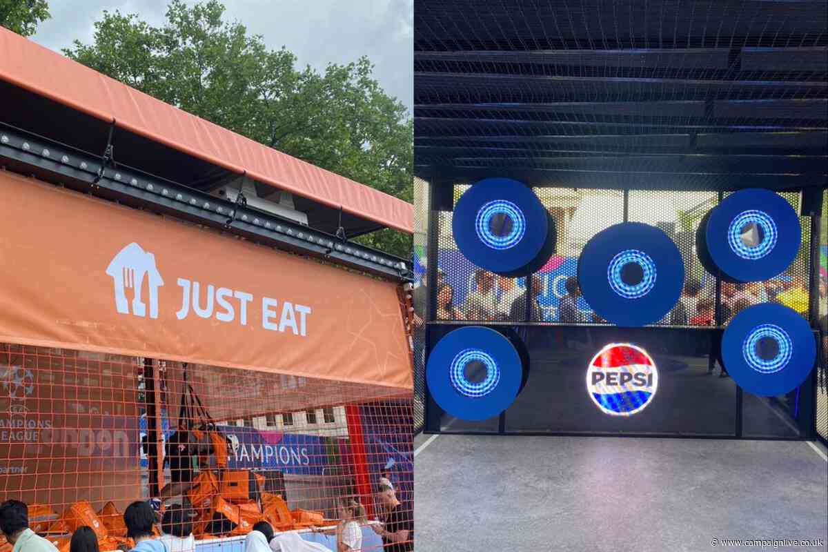 PepsiCo and Just Eat celebrate Champions League final in London festival