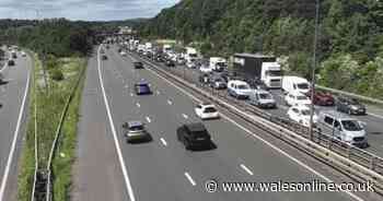 M4 'congestion warning' issued as traffic builds - live updates