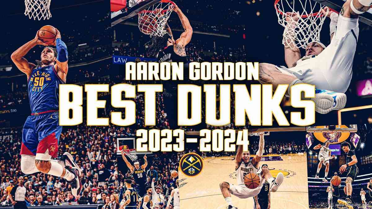 Best Of Aaron Gordon: Dunks | Full 2023-24 Season 🎥