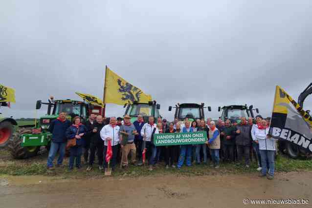 Op half jaar tijd al 110 hectare landbouwgrond opgekocht voor bebossing van Brabantse Wouden: Vlaams Belang en ongeruste boeren voeren actie