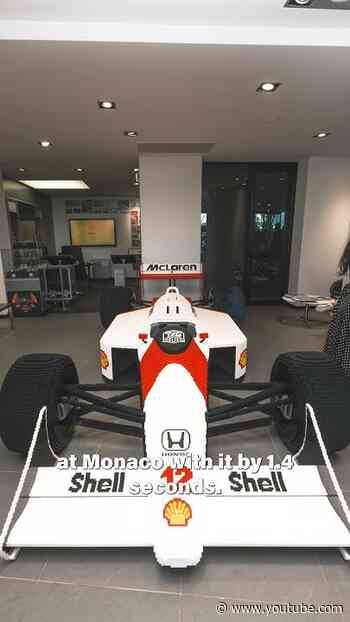 Incredible Life-Size #LEGO F1 Car! The McLaren MP4/4!