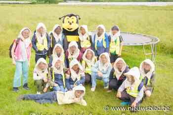 Leerlingen trappen Bijenfietsroute op gang: “Onderweg kun je leuke bijenvragen oplossen”
